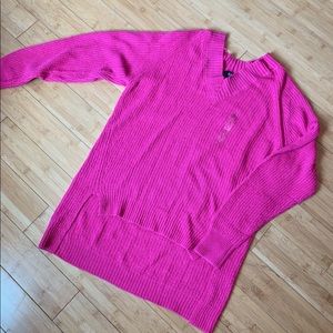 a.n.a pink quilted long sleeve